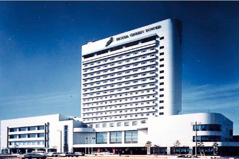 Hotel Green Tower Makuhari Тиба Экстерьер фото