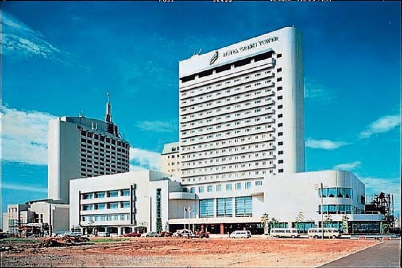 Hotel Green Tower Makuhari Тиба Экстерьер фото
